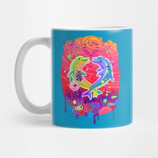 Dawn of the Dolphins Mug